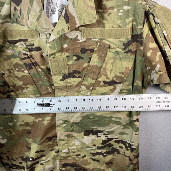USA Army Camouflage Combat Coat Army Issue Size Small Short Insect Shield NWT - Picture 8 of 10